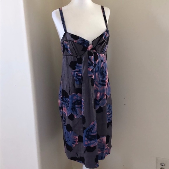 NWOT Rebecca Taylor Silk Bustier Dress - Picture 9 of 12